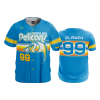 2636 FD ProTek Mens Full Button Down TAMPA-BAY-PELICANS-BLUE-FIX