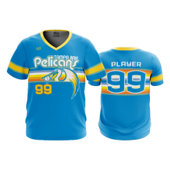 2636 FD Sport V-Neck MENS TAMPA-BAY-PELICANS-BLUE-FIX