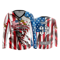 2633 FD Womens V-Neck Longsleeve QUEEN-CITY-MOTORS