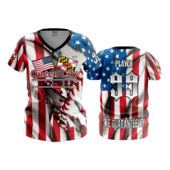 2633 FD Womens V-Neck QUEEN-CITY-MOTORS