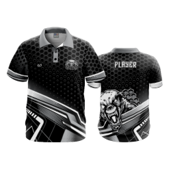 2638 FD Polo HONEY-BADGERS-BLACK