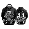2638 FD Hoody HONEY-BADGERS-BLACK