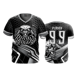 2638 FD Sport V-Neck MENS HONEY-BADGERS-BLACK
