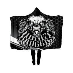 2638 FD FAN WRAP HONEY-BADGERS-BLACK