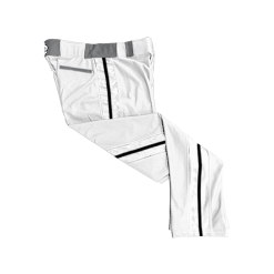 2638 CL WHITE CUSTOM BRAID MENS PANT HONEY-BADGERS-WHITE