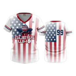 2640 FD Womens V-Neck GUESS-WHO