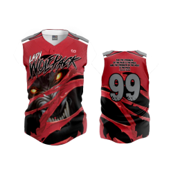 1796 FD ProTek Womens Full Button Down Sleeveless WOLFPACK