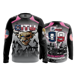 1262 FD Long Sleeve MENS CITY-CHAMPS-BLACK