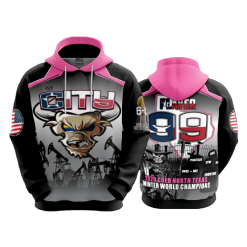 1262 FD Hoody CITY-CHAMPS-BLACK