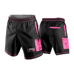 1262 LIGHTWEIGHT MICROFIBER 160gsm SHORT CITY-CHAMPS-PINK