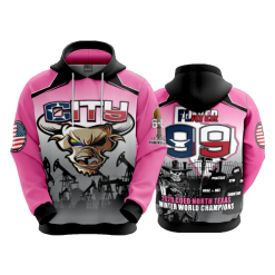 1262 FD Hoody CITY-CHAMPS-PINK
