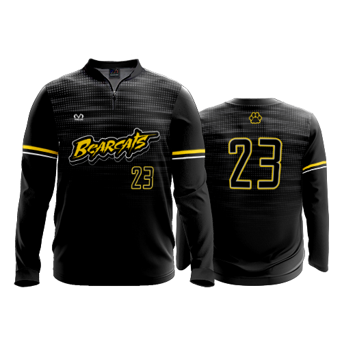 2626 FD Quarter Zip Batting Jacket LS