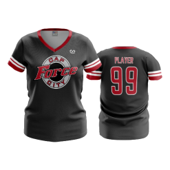 2216 FD Womens V-Neck