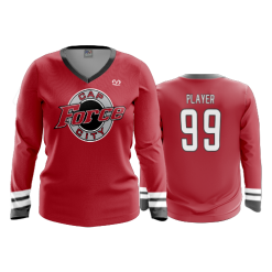 2216 FD Womens V-Neck Longsleeve