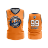 905 FD Womens V-Neck Sleeveless OHIO-LASERS-ORANGE-PIN