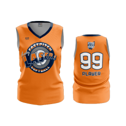 905 FD Womens V-Neck Sleeveless OHIO-LASERS-ORANGE-PIN