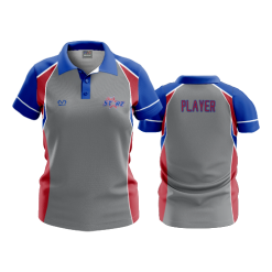 2647 FD Womens Polo OHIO-STARZ-CHARCOAL