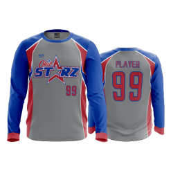 2647 FD Long Sleeve MENS OHIO-STARZ-CHARCOAL
