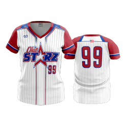 2647 FD Womens V-Neck OHIO-STARZ-WHITE