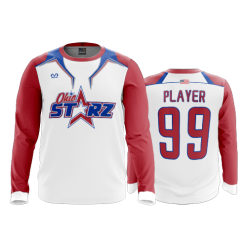 2647 FD Long Sleeve MENS OHIO-STARZ-WHITE