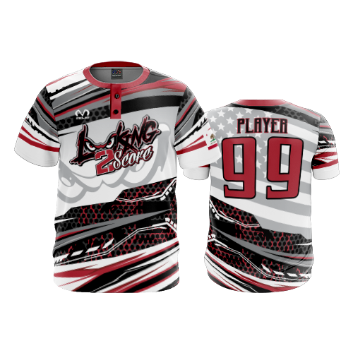 1979 FD 2 Button LOOKING-2-SCORE NO FLAG