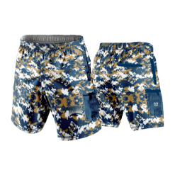 LIGHTWEIGHT MICROFIBER 160gsm SHORT HUSTLERS-WHITE