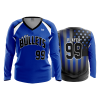 2642 FD Womens V-Neck Longsleeve LADY-BULLETS-CLEAN