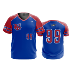2666 FD Sport V-Neck MENS YOUNG-GUNS-BLUE