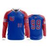 2666 FD Quarter Zip Batting Jacket LS YOUNG-GUNS-BLUE