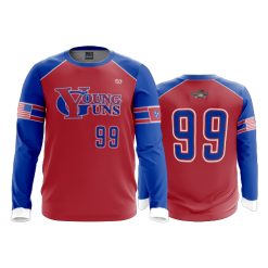 2666 FD Long Sleeve MENS YOUNG-GUNS-RED