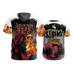1727 FD Sport V-Neck MENS STRIKE-OUT-CANCER