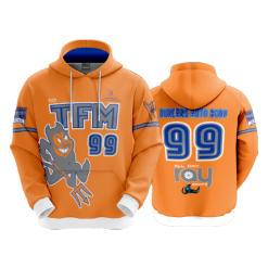 1736 FD Hoody TFM-DEVILS-ORANGE