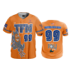 1736 FD ProTek Mens Full Button Down TFM-DEVILS-ORANGE