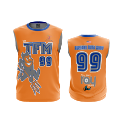 1736 FD Sport Sleeveless MENS TFM-DEVILS-ORANGE