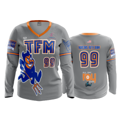 1736 FD Womens V-Neck Longsleeve TFM-DEVILS