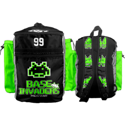 2649 Mojo Diamond Backpack BASE-INVADERS-GREEN-FLO INK + $5