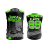 2649 FD Sport Sleeveless MENS BASE-INVADERS-GREEN-FLO INK + $5