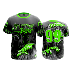 2645 FD Sport MENS TIDE-SWINGS-BLACK-FLO INK + $5