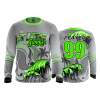 2645 FD Long Sleeve MENS TIDE-SWINGS-GREY-FLO INK + $5