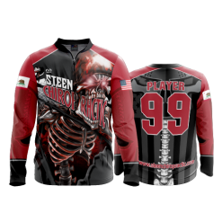 2652 FD Quarter Zip Batting Jacket LS STEEN-CHIROPRACTIC