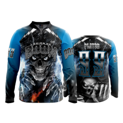 2637 FD Quarter Zip Batting Jacket LS LEGION-OF-BOOM