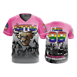 1262 FD Sport V-Neck MENS CITY-COLOR-ADDONS-PINK