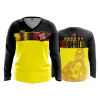1303 FD Womens V-Neck Longsleeve GODS-OF-REHAB
