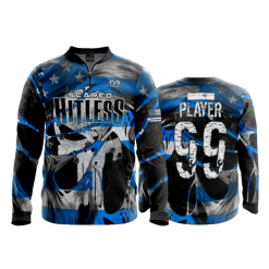 2655 FD Quarter Zip Batting Jacket LS SCARED-HITLESS