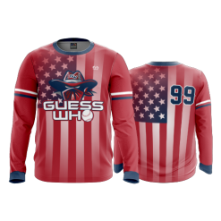 2640 FD Long Sleeve MENS GUESS-WHO-RED