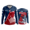 2386 FD Womens V-Neck Longsleeve FABIANO-BROTHERS-NAVY