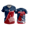 2386 FD Womens V-Neck FABIANO-BROTHERS-NAVY