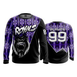 2664 FD Long Sleeve MENS ROYALS