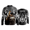 2660 FD Quarter Zip Batting Jacket LS CLASSIC-HITTERS