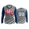 2661 FD Womens V-Neck Longsleeve BROS-BEFORE-PITCHES